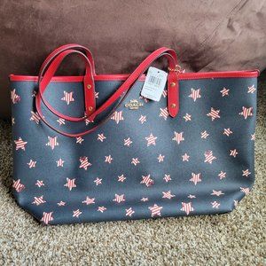 Coach Americana Star Reversible Tote